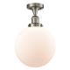A thumbnail of the Innovations Lighting 517 X-Large Beacon Brushed Satin Nickel / Matte White