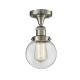 A thumbnail of the Innovations Lighting 517-1CH-6 Beacon Brushed Satin Nickel / Clear
