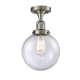 A thumbnail of the Innovations Lighting 517-1CH-8 Beacon Brushed Satin Nickel / Seedy