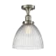 A thumbnail of the Innovations Lighting 517 Seneca Falls Brushed Satin Nickel / Clear Halophane