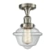 A thumbnail of the Innovations Lighting 517-1CH Small Oxford Brushed Satin Nickel / Clear