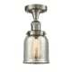 A thumbnail of the Innovations Lighting 517-1CH Small Bell Brushed Satin Nickel / Silver Mercury