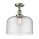 A thumbnail of the Innovations Lighting 517 X-Large Bell Brushed Satin Nickel / Seedy