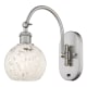 A thumbnail of the Innovations Lighting 518-1W-12-6-White Mouchette-Indoor Wall Sconce Alternate Image