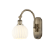 A thumbnail of the Innovations Lighting 518-1W-12-6-White Venetian-Indoor Wall Sconce Alternate Image