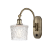 A thumbnail of the Innovations Lighting 518-1W-12-7 Niagra Sconce Antique Brass / Clear