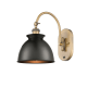 A thumbnail of the Innovations Lighting 518-1W-12-8 Adirondack Sconce Brushed Brass / Matte Black