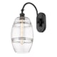 A thumbnail of the Innovations Lighting 518-1W-13-8 Vaz Sconce Matte Black / Clear
