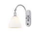 A thumbnail of the Innovations Lighting 518-1W-13-8 Bristol Sconce Polished Chrome / Matte White