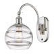 A thumbnail of the Innovations Lighting 518-1W-13-8 Rochester Sconce Polished Nickel / Clear