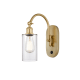 A thumbnail of the Innovations Lighting 518-1W-13-5 Clymer Sconce Satin Gold / Clear