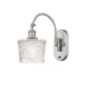 A thumbnail of the Innovations Lighting 518-1W-12-7 Niagra Sconce Brushed Satin Nickel / Clear