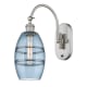 A thumbnail of the Innovations Lighting 518-1W-12-6 Vaz Sconce Brushed Satin Nickel / Blue