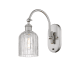 A thumbnail of the Innovations Lighting 518-1W-13-5 Bridal Veil Sconce Brushed Satin Nickel / Clear