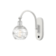 A thumbnail of the Innovations Lighting 518-1W-12-6 Athens Sconce White and Polished Chrome / Clear Deco Swirl