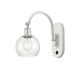 A thumbnail of the Innovations Lighting 518-1W-12-6 Athens Sconce White and Polished Chrome / Seedy