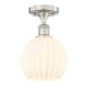 A thumbnail of the Innovations Lighting 616-1F-11-8-White Venetian-Indoor Ceiling Fixture Alternate Image