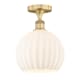 A thumbnail of the Innovations Lighting 616-1F-12-10-White Venetian-Indoor Ceiling Fixture Alternate Image