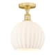 A thumbnail of the Innovations Lighting 616-1F-12-10-White Venetian-Indoor Ceiling Fixture Alternate Image