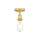 A thumbnail of the Innovations Lighting 616-1F-4-2 Bare Bulb Semi-Flush Alternate Image