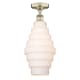 A thumbnail of the Innovations Lighting 616-1F-18-8 Cascade Flush Antique Brass / White