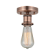 A thumbnail of the Innovations Lighting 616-1F-4-2 Bare Bulb Semi-Flush Antique Copper