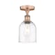 A thumbnail of the Innovations Lighting 616-1F 10 6 Bella Semi-Flush Antique Copper / Clear