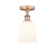 A thumbnail of the Innovations Lighting 616-1F 10 6 Bella Semi-Flush Antique Copper / Glossy White