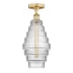 A thumbnail of the Innovations Lighting 616-1F-18-8 Cascade Flush Brushed Brass / Clear
