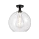 A thumbnail of the Innovations Lighting 616-1F-16-12 Athens Semi-Flush Matte Black / Clear