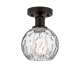 A thumbnail of the Innovations Lighting 616-1F-11-6 Athens Semi-Flush Oil Rubbed Bronze / Clear Water Glass