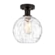 A thumbnail of the Innovations Lighting 616-1F-13-8 Athens Semi-Flush Oil Rubbed Bronze / Clear Water Glass