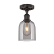 A thumbnail of the Innovations Lighting 616-1F 10 6 Bella Semi-Flush Oil Rubbed Bronze / Light Smoke