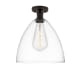 A thumbnail of the Innovations Lighting 616-1F-15-12 Bristol Semi-Flush Oil Rubbed Bronze / Clear
