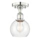 A thumbnail of the Innovations Lighting 616-1F-9-6 Athens Semi-Flush Polished Nickel / Clear
