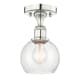 A thumbnail of the Innovations Lighting 616-1F-9-6 Athens Semi-Flush Polished Nickel / Seedy