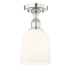 A thumbnail of the Innovations Lighting 616-1F 10 6 Bella Semi-Flush Polished Nickel / Glossy White