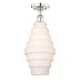 A thumbnail of the Innovations Lighting 616-1F-18-8 Cascade Flush Polished Nickel / White