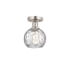 A thumbnail of the Innovations Lighting 616-1F-11-6 Athens Semi-Flush Brushed Satin Nickel / Clear Water Glass