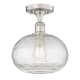 A thumbnail of the Innovations Lighting 616-1F-10-10-Ithaca-Indoor Ceiling Fixture Brushed Satin Nickel / Clear Ithaca