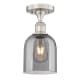 A thumbnail of the Innovations Lighting 616-1F 10 6 Bella Semi-Flush Brushed Satin Nickel / Light Smoke