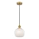 A thumbnail of the Innovations Lighting 616-1P 10 8 White Mouchette Pendant Alternate Image