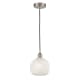 A thumbnail of the Innovations Lighting 616-1P 10 8 White Mouchette Pendant Alternate Image