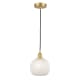 A thumbnail of the Innovations Lighting 616-1P 10 8 White Mouchette Pendant Alternate Image