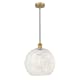 A thumbnail of the Innovations Lighting 616-1P 17 14 White Mouchette Pendant Alternate Image