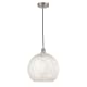 A thumbnail of the Innovations Lighting 616-1P 17 14 White Mouchette Pendant Alternate Image