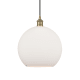 A thumbnail of the Innovations Lighting 616-1P-14-12 Athens Pendant Antique Brass / Matte White