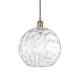 A thumbnail of the Innovations Lighting 616-1P-15-12 Athens Pendant Antique Brass / Clear Water Glass