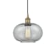 A thumbnail of the Innovations Lighting 616-1P-11-10 Gorham Pendant Antique Brass / Charcoal