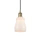 A thumbnail of the Innovations Lighting 616-1P-10-5 Ellery Pendant Antique Brass / White
